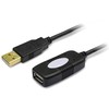 TECHLY 023646 Techly USB 2.0 aktyvusis ilgintuvas USB A/USB A M/F 10m juodas