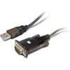 Techly Konwerter USB na RS232/DB9 M/M na kablu 1.5m Polybags