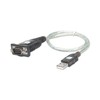 Techly IDATA USB-SER-2T kabelių sąsaja / invertavimo adapteris USB A RS232 Juoda, Metalinis