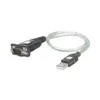 Techly IDATA USB-SER-2T kabelių sąsaja / invertavimo adapteris USB A RS232 Juoda, Metalinis