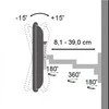 Techly Laikiklis ścienny LCD (301481) 30"