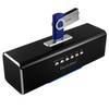 Technaxx MusicMan, baterie 600 mAh, FM-Radio, USB, juodas
