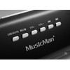 Technaxx MusicMan, baterie 600 mAh, FM-Radio, USB, juodas