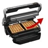 Elektrinė kepsninė Tefal OptiGrill+ + Vaflių plokščių rinkinys GC716D12