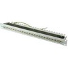 Telegärtner Karl Gärtner Telegärtner 19 colių patch Panel MPP24-HS K Cat.6A - RJ-45 - Cat6a - Pilka - Tvirtinimas ant stovo - 1U - 482,6 mm