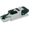 Telegärtner MFP8 jungtis CAT 6A T568B lauko surinkimas