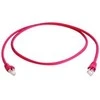 Telegärtner Patchkabel, S/FTP, PiMF, Cat 6A (ISO/IEC), raudona, 5,0 m (L00003A0057)