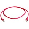 Telegärtner patch cable SFTP CAT 6A raudona 0,25m