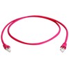 Telegärtner Patchkabel, S/FTP, PiMF, Cat 6A (ISO/IEC), raudona, 7,5 m (L00004A0056)