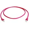 Telegärtner Patchkabel, S/FTP, PiMF, Cat 6A (ISO/IEC), raudona, 7,5 m (L00004A0056)