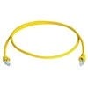 Telegärtner patch cable SFTP CAT 6A geltona 0,25m