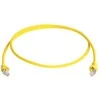 Telegärtner patch cable SFTP CAT 6A geltona 1,0m