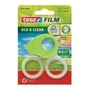 Lipnios juostelės dėklas TESA Mini Tape Dispenser eco su 2vnt. ekologiškų ir skaidrių lipnių juostelių 19mm x 10m