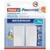 Tesa Kabliukai Power Strips, atsparūs vandeniui, 2 vnt.