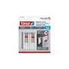 Tesa adhesive screw, 2pcs., for wallpaper and plaster, iki 1kg per screw, adjustable, baltas