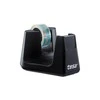 Stalinis lipnios juostelės dėklas TESA Easy Cut Smart su Tesafilm ekologiška ir skaidria juostele, 15mm x 10m