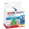 Tesa ON&amp;OFF Universal Klettband juodas 2,5m 20mm