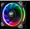 THERMALTAKE Riing Plus 14LED RGB 3er rinkinys didelio našumo korpuso ventiliatorius 3 dalys 14x14x2,5cm Programinės įrangos triukšmas 27,2 dBA su LNC