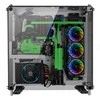 THERMALTAKE Riing Plus 14LED RGB 3er rinkinys didelio našumo korpuso ventiliatorius 3 dalys 14x14x2,5cm Programinės įrangos triukšmas 27,2 dBA su LNC