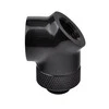 Thermaltake Thermaltake Ramusis G1 / 4 45 &amp; 90 ° Juodas adapteris