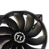Kompiuterio Korpuso Ventiliatorius - Thermaltake Pure 20 20cm juodas ventiliatorius