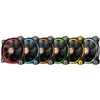 THERMALTAKE Riing 12 LED RGB didelio našumo korpuso ventiliatorius 120x120x25mm RGB LED triukšmas 18,7 dBA su LNC