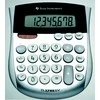 Texas Instruments TI-1795 SV, Desktopas, Pagrindinis, 8 skaitmenys, Pakreipiamas ekranas, Baterija / Saulės energija, Juoda, Sidabras, Balta
