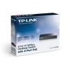 Šakotuvas TP-LINK 8 prievadų PoE jungiklis 4 PoE prievadai