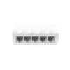 Šakotuvas TP-LINK LiteWave 5 prievadų 10/100M stalinio kompiuterio jungiklis 5 10/100M RJ45 prievadų darbalaukio plastikinis dėklas