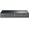 TP-LINK komutatorius TL-SG1016PE, valdomas žiniatinklyje, montuojamas į stelažą, 1 Gbps (RJ-45) jungčių kiekis: 16, PoE+ jungčių kiekis: 8