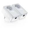 TP-LINK AV500+ maitinimo tinklo rinkinys su kintamosios srovės pralaidumu, 500 Mbps maitinimo tinklo greitis, 1 prievado greitasis Ethernet, „Homeplug AV“, „Žalias Powerline“, kištukas