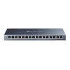 Šakotuvas TP-LINK 16 prievadų Gigabit stalinio kompiuterio jungiklis RJ45 prievadų darbalaukio plieno dėklas