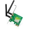 TP-LINK 300MBit/s WLAN-N PCI Express adapteris Atheros-Chipsatz 2T2R 2,4GHz 802.11b/g/n 2 nuimamos antenos