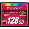 Transcend 128GB CompactFlash kortelės priekinė pusė