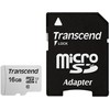 Atminties kortelė su adapteriu Transcend microSDHC USD300S 16GB CL10 UHS-I U3 iki 95MB/S