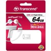 Transcend 64GB JETFLASH710 SILVERUSB 3.0 - .