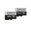 Atminties kortelė TRANSCEND 64GB Micro SD w/ adapter U1 High Endurance