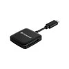 TRANSCEND RDC3 kortelių skaitytuvas SD/Micro SD USB-C 3.2 gen1 Juodas