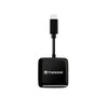 TRANSCEND RDC3 kortelių skaitytuvas SD/Micro SD USB-C 3.2 gen1 Juodas