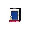 Transcend Išorinis kietasis diskas HDD 4TB USB3 25H3B 2.5'', Triguba apsaugos nuo smūgio sistema