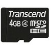 Atminties kortelė Tab Transcend MikroSDHC 4 GB klasė 4 (TS4GUSDC4)