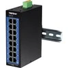 Šakotuvas Jungiklis TRENDnet TRENDnet 16-Port Industr. Gigabit L2 valdomas DIN bėgio jungiklis