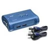 TRENDNET 2 prievadų USB KVM jungiklio rinkinys