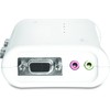 TRENDnet KVM Switch 4-Port VGA/USB/Audio mit Kabeln