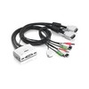 TRENDnet jungiklis Trendnet TK-CD10 KVM jungiklis 3 m