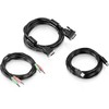 TRENDnet TK-CD15 - 4.5 m - USB - USB - DVI-I - Juodas - TK-232DV