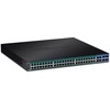 Šakotuvas TRENDnet komutatorius 52 prievadų Gbit/s Valdomas PoE+ 740W WebSmart 19"