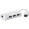 TRENDNET 4 prievadų didelės spartos USB 3.0 mini šakotuvas