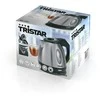 Tristar | Jug Virdulys | WK-1323 | Standard | 1500 W | 1.2 L | Nerūdijantis plienas | 360° rotational base | Sidabrinis