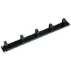 TRITON 19" įrišimo skydelis 1U 5x plastikinė rankena, juoda